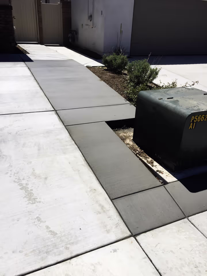 Residential Concrete Driveway Extension and Improvement — photo 3
